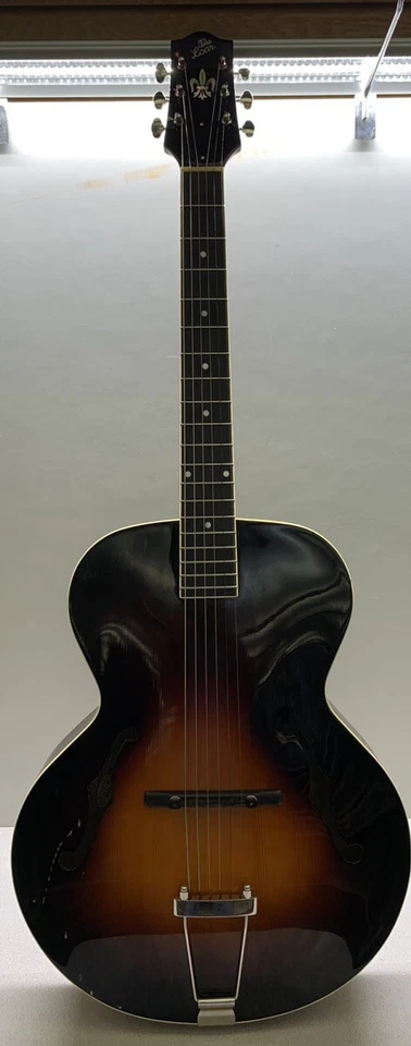 The Loar LH-600-VS 6 String Archto Acoustic Guitar Gloss Vintage Sunburst - Image 1 of 4