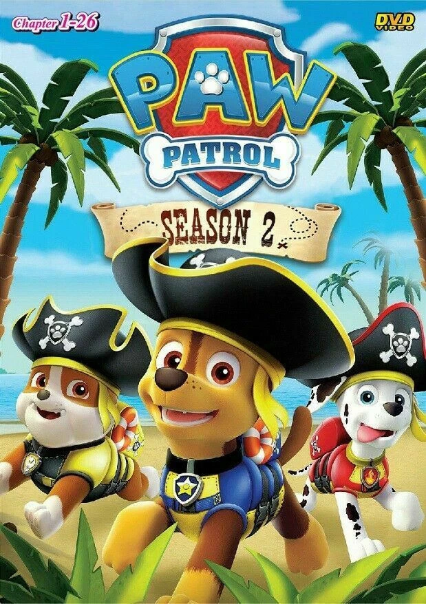 Paw Patrol Season 6 (chapter 1 - 26) DVD All Region