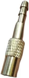 6,5 mm Luftfutter Adapter - Goldfarben Reifenfüller Spannfutter Kompressor Pumpe Zubehör - Bild 1 von 12