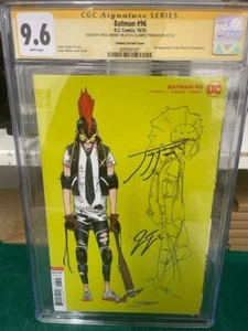 BATMAN #96 CGC SS 9.6 (1:25 1ST CLOWNHUNTER ) SIGNED BY TYNION & JIMENEZ - Picture 1 of 1