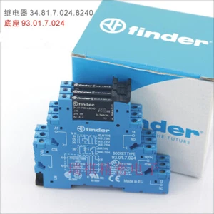 1pcs FINDER Relay 34.81.7.024.8240+93.01.7.024 Miniature Solid-state Relay 24V - Picture 1 of 2