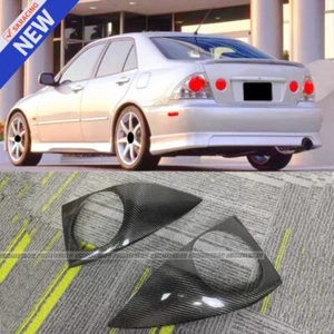 Cubiertas de luz trasera trasera de fibra de carbono real para Lexus IS200 IS300 1998-2005 Altura - Imagen 1 de 12