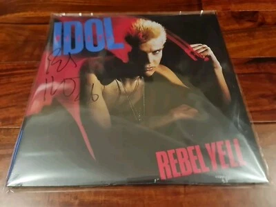 Billy Idol - Rebel Yell 2X EXPANDED LTD EDTN SIGNED COLOURED VINYL LP NEW SEALED - Image 1 of 4