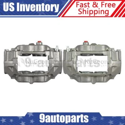 Par de pinças de freio a disco dianteiras para 1986 1987 1988 1989 Toyota 4Runner - Imagem 1 de 4