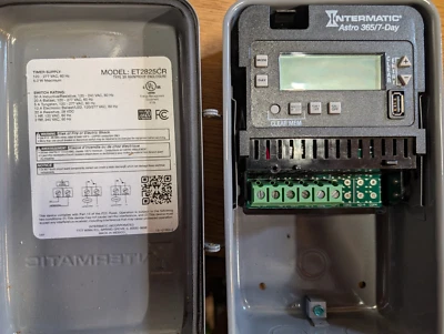 INTERMATIC ET2825CR ElectronicTimer,Astronomic,Gray,MetaL - Image 1 of 4