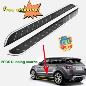 Tableros de correr se adaptan a LR Range Rover Evoque 2011-2019 escalones laterales barras nerviosas - Imagen 1 de 7