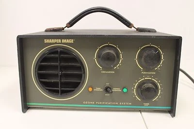 Rare Vintage Sharper Image Ozone Purification System Model 200ST Gray - Image 1 of 4