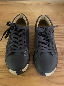 Joules Boys Navy Junior Parker Cupsole Cameo Pumps Trainers Uk 1 - Picture 1 of 4