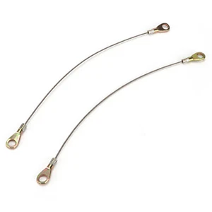 Fit 2005-2014 Tailgate Tail Gate Cables ×2 For Kawasaki Mule 600 / Mule 610 - Bild 1 von 8
