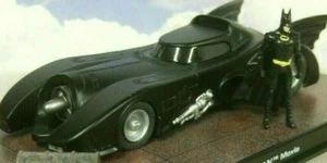 AUTOMOBILIA 1/43 DIECAST BATMOBILE TIM BURTON/MICHAEL KEATON "BATMAN" 89 1 7 - Picture 1 of 3