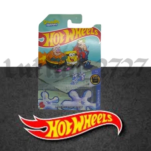 Hot Wheels Custom Card Mainline Spongebob Invisible Boat Mobile FREE Casing - Picture 1 of 8