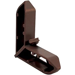 Make 2 Fit PL 15767 7/16 inch x 3/4 inch Molded Plastic Bronze Pella Miter Cut - Picture 1 of 3