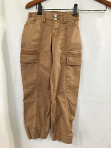 Wonder Nation Girls Cargo Joggers Dark Latte Many sizes New - Picture 1 of 3