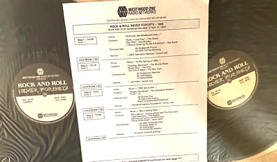 4/30/90 R&R NEVER FORGETS SPRING 1968, DONOVAN SET/ INTERVIEW,TRAFFIC,BLUE CHEER - Image 1 of 2