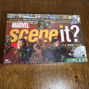 Marvel Scene It DVD Trivia Game 2007 Board Game Toys R Us Exclusive Sealed - Picture 1 of 3