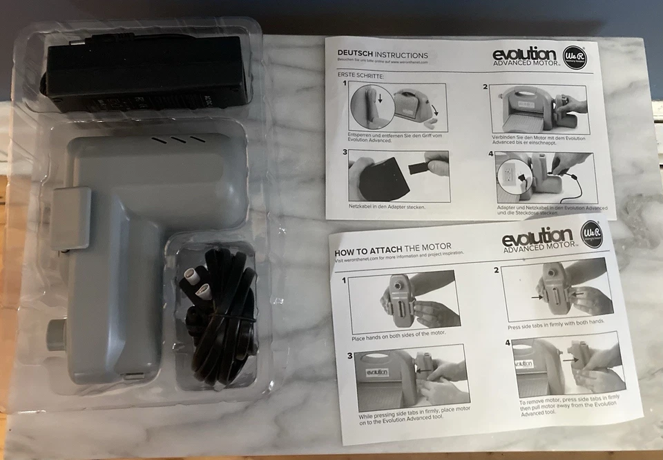 Evolution Advanced Removable Die-Cutting and Embossing Machine Motor NEW - Image 1 of 3