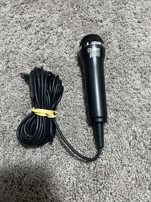 Micrófono Guitar Hero E-UR20 con cable USB probado funcionando rojo octano Wii Xbox PS Foto 1 de 2