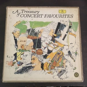 A Treasury of Concert Favourites ~ DG Stereo 10 LPs Box Set - Picture 1 of 16
