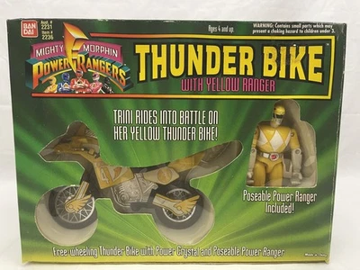Mighty Morphin Power Rangers 雷霆自行车黄色游侠 1994 — 第 1/4 张图片
