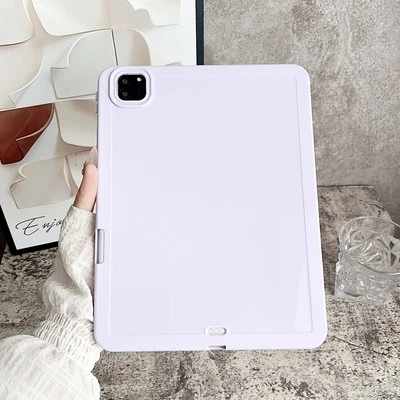 Candy Color Case Cover With Pencil Holder For iPad 5/6/7/8/9/10th Gen Air/Pro 11 - Image 1 of 4