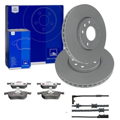 ATE Discos de Freno 288mm + Pastillas Delanteras Apto para Opel Vectra B - Imagen 1 de 4
