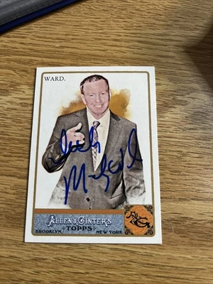 Irish Micky Ward Signed Trading Card Autographed Allen & Ginter COA GTP TPA Auto - Image 1 of 4