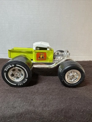 Coche Tonka LEMON WHEELER de colección de acero prensado con tapa dura Hot Rod verde - BONITO Foto 1 de 4