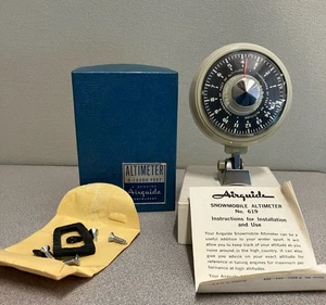 Vintage Airguide No. 619 Schneemobil Höhenmesser - perfekt für Sammler & Liebhaber - Bild 1 von 1