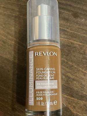 Revlon Illuminance Skin Caring Liquid Foundation 509 Sandalwood, 1 oz - Image 1 of 4