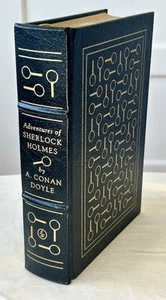 Easton Press~The Adventures Of Sherlock Holmes~Leather~Ribbon~Gilding - Picture 1 of 18