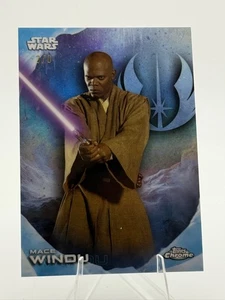 2025 Topps Chrome Star Wars Mace Windu HF-85 negative 3/0 - Bild 1 von 2