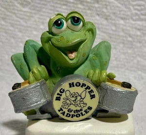 Vintage Sprogz Big Hopper & the Tadpoles Figurine Frog collectables 1994 - Picture 1 of 9