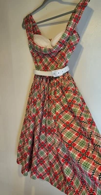 Bernie Dexter Beatrice Dress Size XS Rockabilly Swing Dance 50s Pin Up - Image 1 of 4