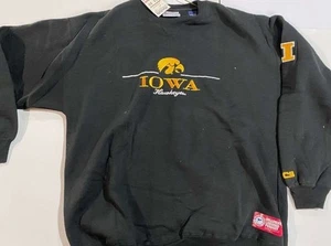 Sudadera De Colección Años 90 Crable Sportswear Iowa Hawkeyes Talla Grande Nueva - Imagen 1 de 4