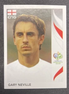 2006 Panini World Cup Album Sticker #101 Gary Neville Mint England - Bild 1 von 4