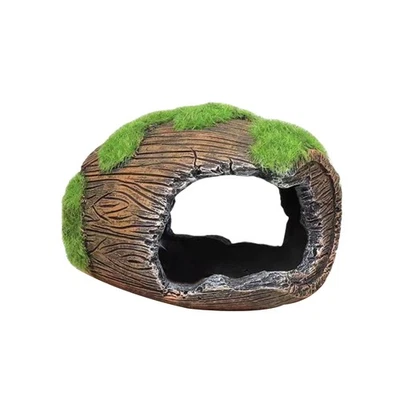 Aquarium Decoration Shrimp Nest Hiding House Fish Tank Resin Barrel Ornaments - Image 1 of 4