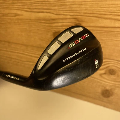 Zevo Golf Power Sole Sand Wedge 56° RH Stiff Steel - Stealth Black - Image 1 of 4