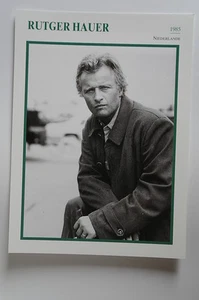 (S05) STARPORTRAITKARTE - Rutger Hauer - Picture 1 of 1