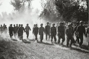 POSTCARD WWII Japanese-American Soldiers 522nd Field Artillery Bn Italy 1944 MNT - Picture 1 of 1