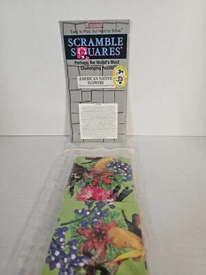 Scramblers Square American Native Flowers 9 Piece Puzzle B. Dazzle 2004 - Image 1 of 3
