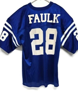 Vintage Logo Athletic Mens Marshall Faulk 28 Football Jersey XL Authentic - Picture 1 of 15