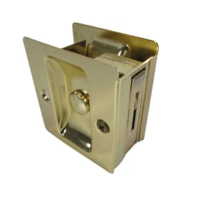 Ultra Hardware Cerradura Puerta Bolsillo Privacidad PB BX Latón Pulido 49505 - Imagen 1 de 2