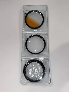 Tiffen 62mm Grad-Sunrise Filter & Kenko PX3 Close-Up & 55 to 62mm Step -Up Adapt - Picture 1 of 5