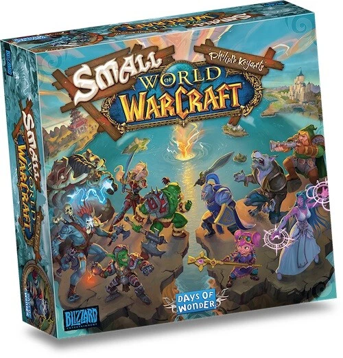 Small World of Warcraft Board Game Asmodee Days of Wonder Ages 8 family Night