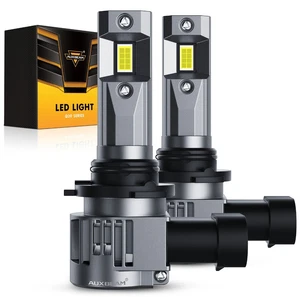 AUXBEAM 9006 HB4 25000LM LED Headlight Bulbs Kit 6500K White Bright CANBUS 1:1 - Picture 1 of 12