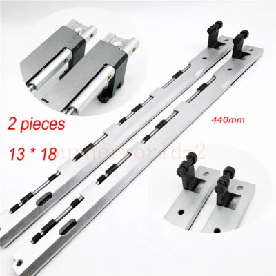 2PC Gripper Bar For Heidelberg Letterpress 13x18 Windmill GT-1304 Offset Parts