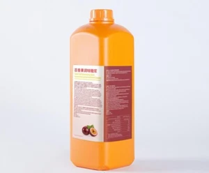 BODUO Premium Passion Fruit  Syrup Passionsfrucht 2 L für Bubble Tea/ Cocktail - Bild 1 von 3