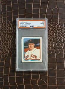 1985 Fleer #123 ROGER CLEMENS🎈PSA 9🎈(pop. 216) RC - Picture 1 of 3