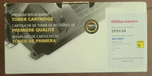 Office Depot HP204A CF512A Rebuilt Tonerkassette Gelb - Bild 1 von 3
