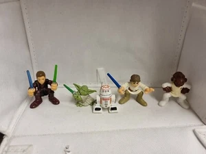 Hasbro Star Wars Galactic Heroes Figure Bundle R5-D4 Admiral Ackbar Yoda Luke - Picture 1 of 4